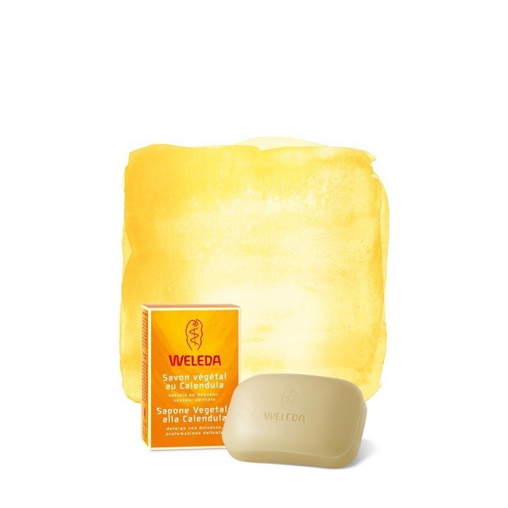 Savon Végétal au Calendula - 100g - Weleda