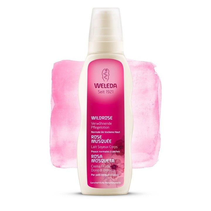 Corpo setoso latte per la rosa canina - 200ml - Weleda
