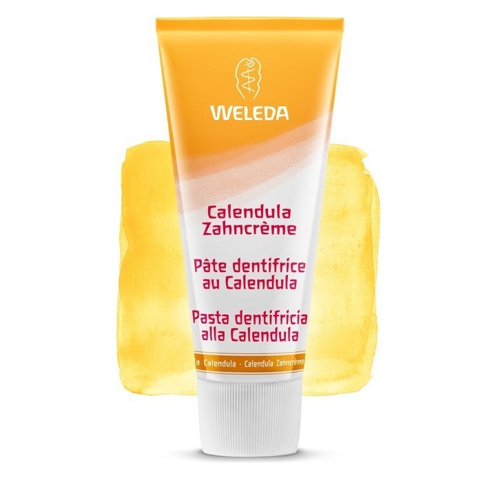 A - 75ml - Dentifricio Weleda Calendula