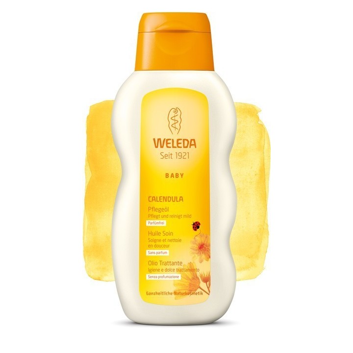 Cura dell'olio senza profumo - 200 ml - Weleda Calendula