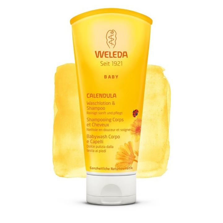 Shampooing Corps et Cheveux au Calendula - 200ML - Weleda