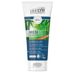 Gel Douche 3 en 1 Men Sensitive - 200ml - Lavera