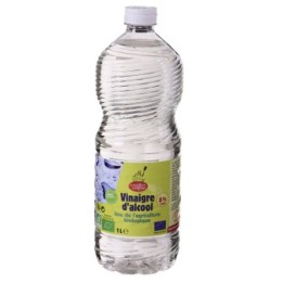 Vinaigre d'alcool BIO 8% - 1 Liter - La Droguerie écologique