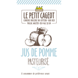 Jus de pomme artisanal en box avec robinet (pasteurisé) - 3 ou 5 litre - Le Petit Cageot