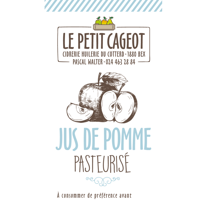 Jus de pomme artisanal en box avec robinet (pasteurisé) - 3 ou 5 litre - Le Petit Cageot