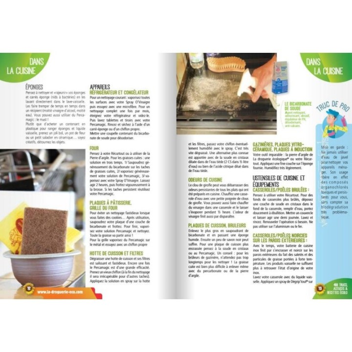 Prenota con 468: consigli, trucchi e ricette - IN FRANCESE - La Droguerie écologique