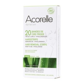 Epilation Bio: Bandes de cires froides Ylang (Visage) – 10x2 - Acorelle