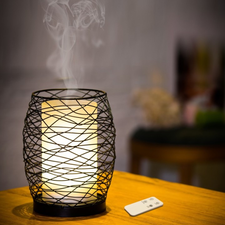 Diffusore ad ultrasuoni con comando a distanza - VOLUPSIA "a lume di candela" - ZEN'Arômes
