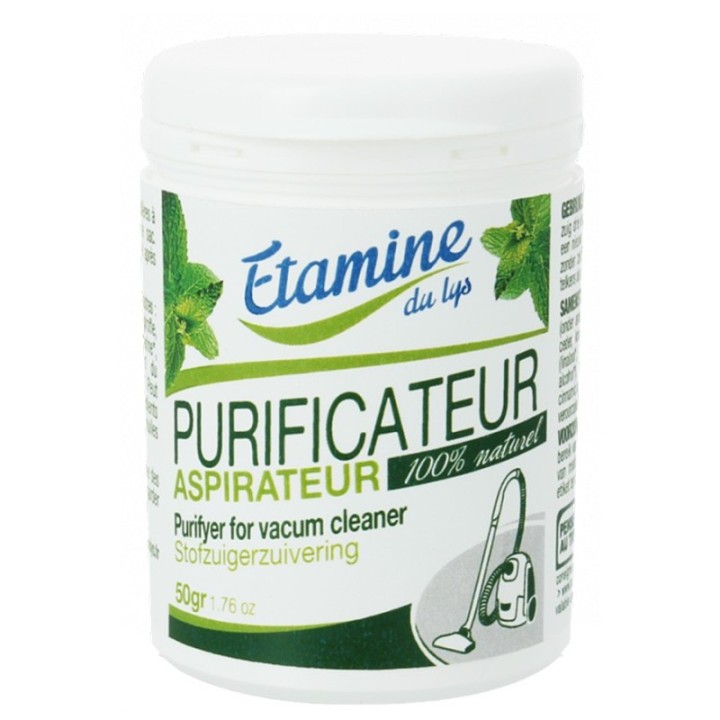 Purificatore aspirapolvere agli olii essetielles bio - 50g - Etamine du Lys