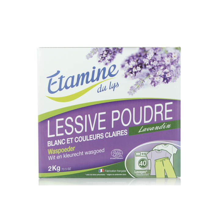 Lessive Poudre - 																															2kg
																															4kg - Etamine du Lys