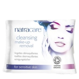 Lingettes démaquillante BIO pour peau sensible - Natracare - 20pces