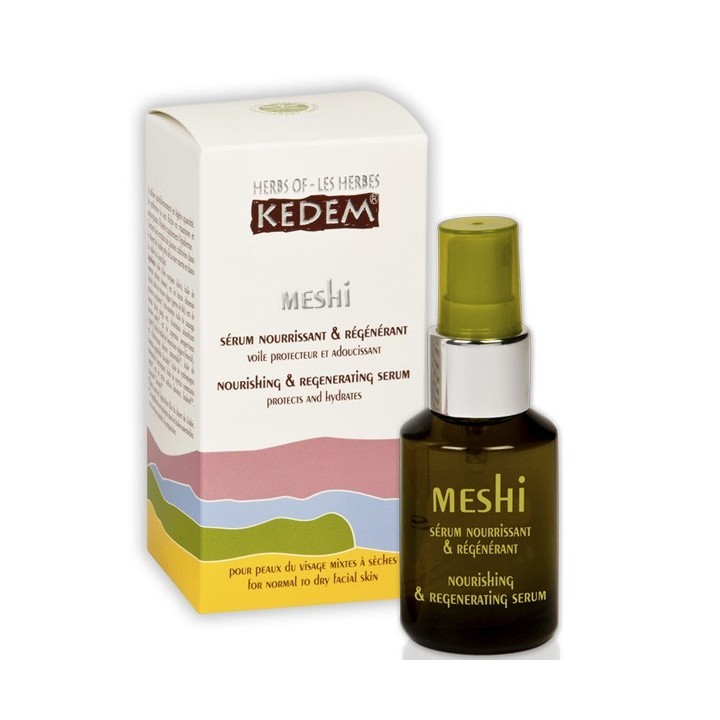 Meshi - Huile de soins de la peau du visage - Les Herbes de Kedem -  30ml