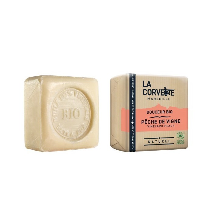 Bio Sanfte Seife, Rebenfischerei - 100g - La Corvette (Marseille)