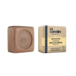 Savon Douceur BIO, Huile d'argan - 100g - La Corvette (Marseille)