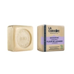 Sapone Biologico Delicato, Fiore di lavanda - 100g - La Corvette (Marseille)