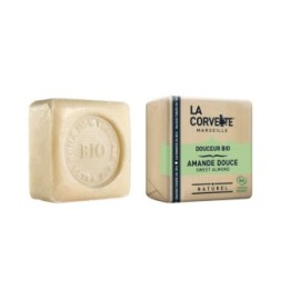 Bio Sanfte Seife, Süßmandel - 100g - La Corvette (Marseille)
