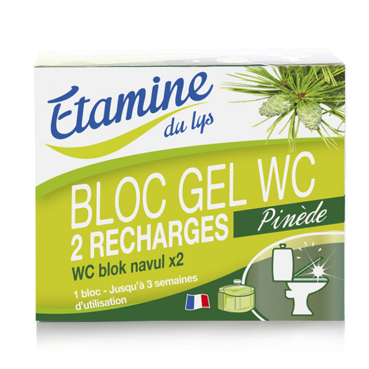 WC Gel (pacco ricarica), Pineto, 2x 50ml - Etamine du Lys