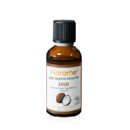 Huile végétale vierge BIO - Coco - 50ml - Florame