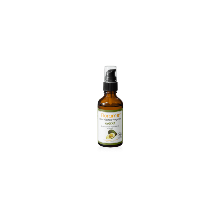 Olio vegetale biologico vergine - Avocado - 50ml - Florame