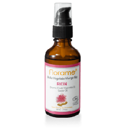 Huile végétale vierge BIO - Ricin - 50ml - Florame