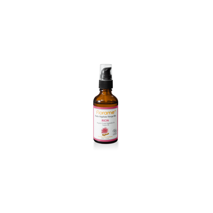 Huile végétale vierge BIO - Ricin - 50ml - Florame