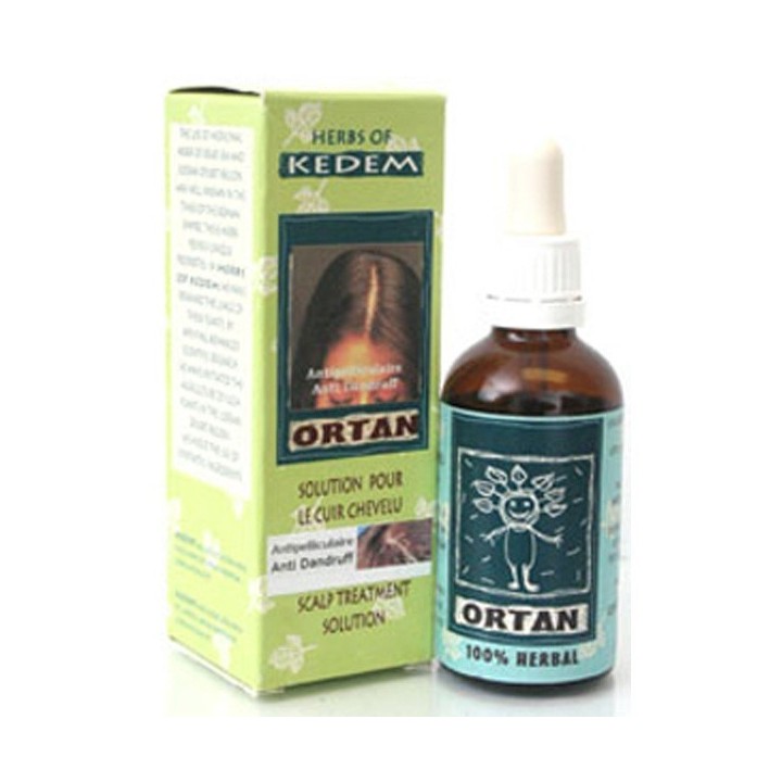 Ortan - Pellicules et champignons Cheveux  - Les Herbes de Kedem - 50ml