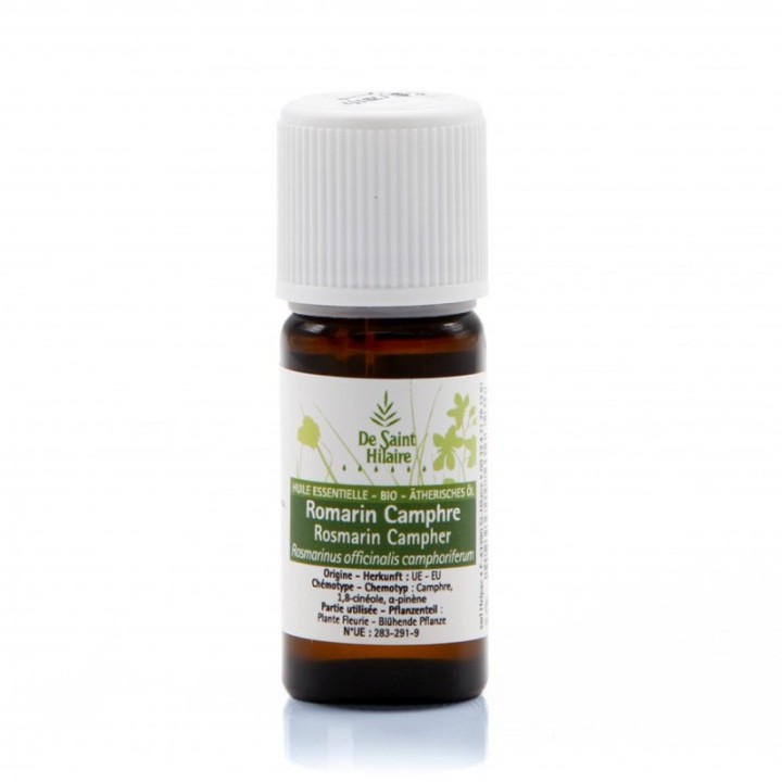Rosmarin Kampfer, ätherisches BIO-Öl - 10ml - De Saint Hilaire