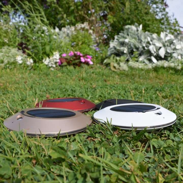 Diffuseur d'huiles essentielles solaires à ultrasons - SOLWHEEL Noir - ZEN'Arôme