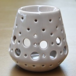 Diffusore di olio essenziale / bruciatore a candela - LOOB, Grigio - ZEN'Arôme
