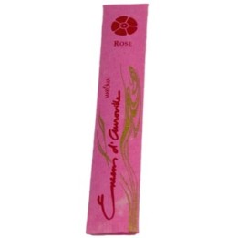 Encens Naturel à la Rose - 10 Bâtonnets - Maroma Auroville - Artisanal