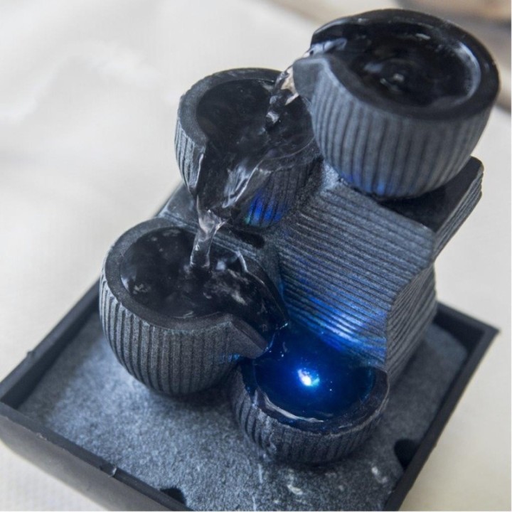 Fontaine à eau - "Kini" (avec éclairage LED) - Zen'Light