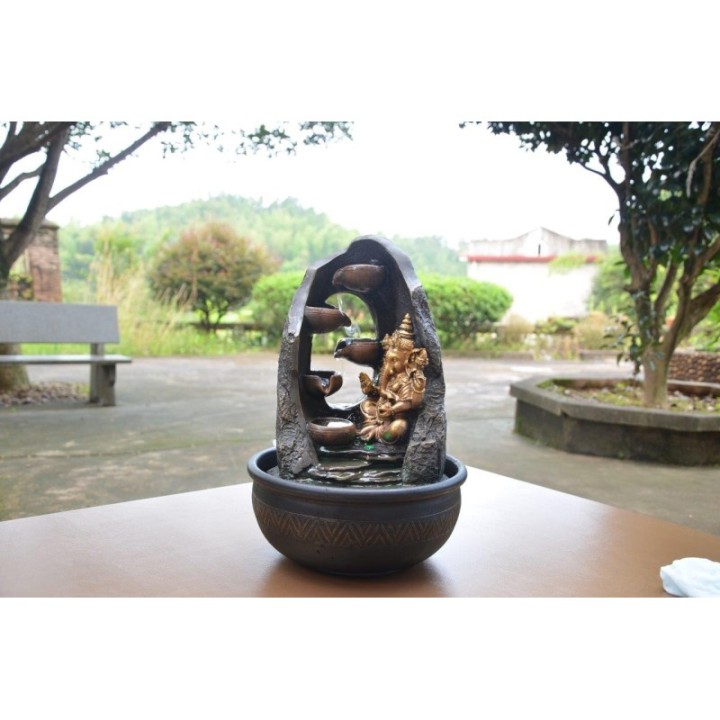 Fontana - Buddha "Mystic" (con illuminazione a LED) - Zen'Light