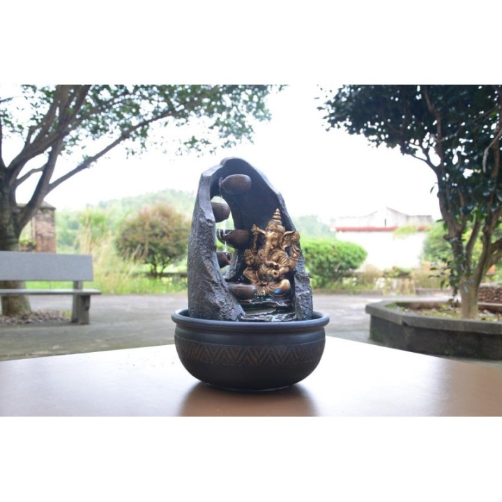 Fontana - Buddha "Mystic" (con illuminazione a LED) - Zen'Light