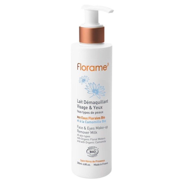 Lait démaquillant visage 200 ml - Florame