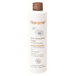 Huile nettoyante visage BIO à la camomille - 200 ml - Florame