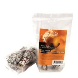 Erbe che bruciano, Salvia bianca, 2 fasci - 30g - Farfalla