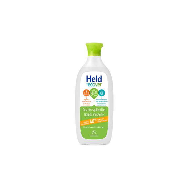 Liquido per piatti, ecologico - Limone & Aloe Vera - 950ml - Held by Ecover