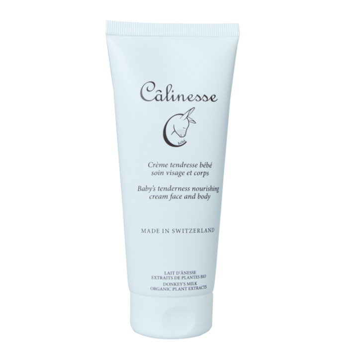 Crème tendresse bébé BIO au lait d'ânesse, Corps & visage - 100ml - Câlinesse