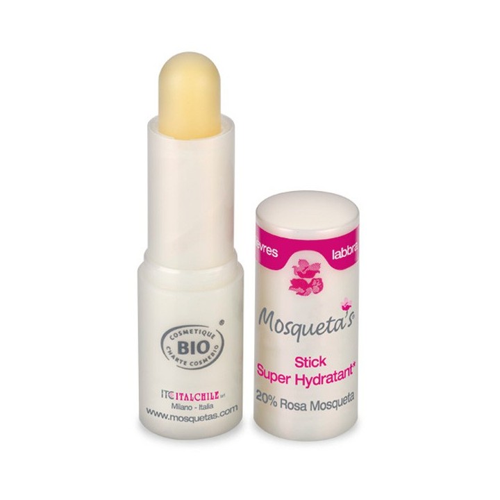 Stick Labbra con 20% di Rosa Mosqueta - 4,5ml - Mosqueta's