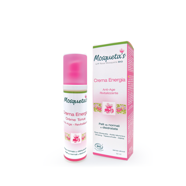 BIO Anti-Age Energie-Creme - 50ml - Mosqueta's