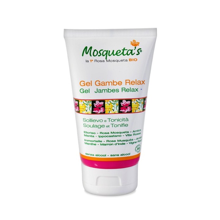 Gel Jambes Relax BIO, Soulage et tonifie - 150ml - Mosqueta's