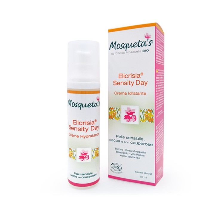 Elicrisia® Sensity Day, crème de jour hydratante - 50ml - Mosqueta's