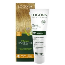 Crema di colorazione naturale 200, pronto all'impiego - Aurora - 150ml - Logona