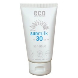 Lait solaire "Sensitive" pour peaux sensibles - Haute protection SPF 30 - 75ml - ECO Cosmectis 