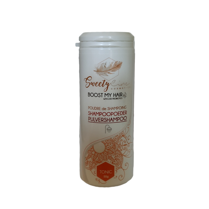 Pulvershampoo, angereichert mit aktiven Probiotika - 50g - Sweety Cosmetics