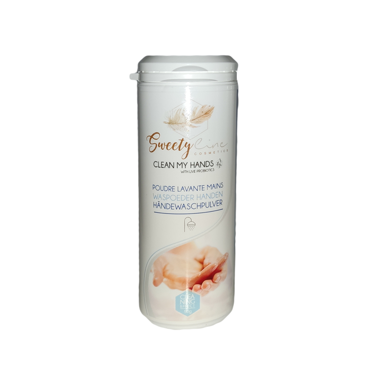 Sapone in polvere per le mani, arricchito con probiotici attivi - 50g - Sweety Cosmetics