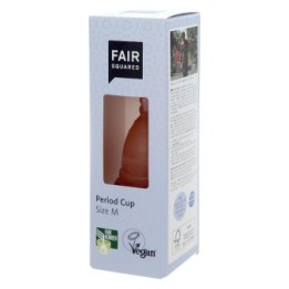 Period Cup, weiche Menstruationstasse aus Fair-Trade-Gummi - Größe M - 10pces - Fair Squared