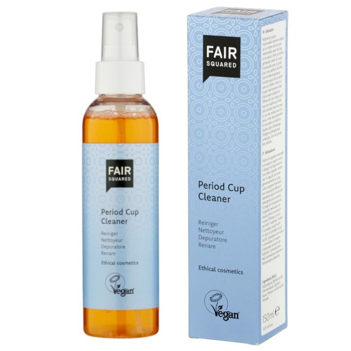 Period Cup Cleaner, pour le nettoyage de vos coupes menstruelles - 150ml - Fair Squared