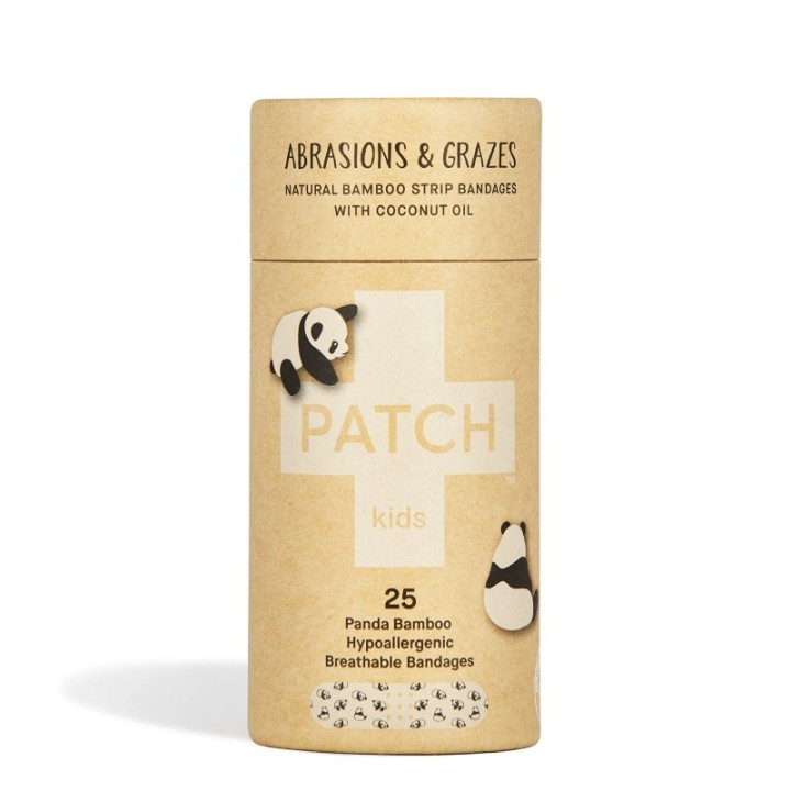 Pansements/sparadraps en fibre de bambou organique et hypoallergénique  - Kids/Enfants - 25 pces - PATCH