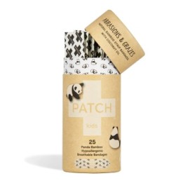 Pansements/sparadraps en fibre de bambou organique et hypoallergénique  - Kids/Enfants - 25 pces - PATCH